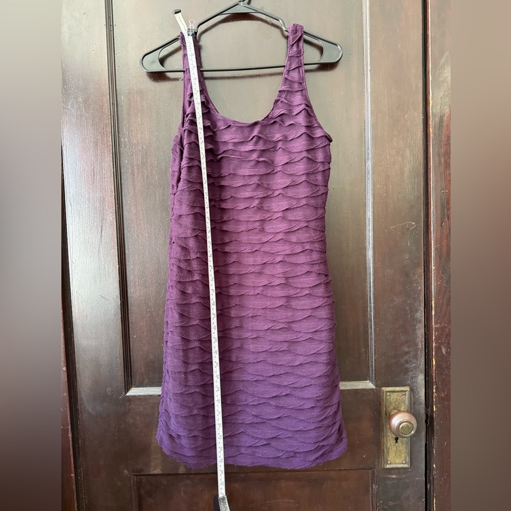 Forever 21 Textured Purple Mini Dress M